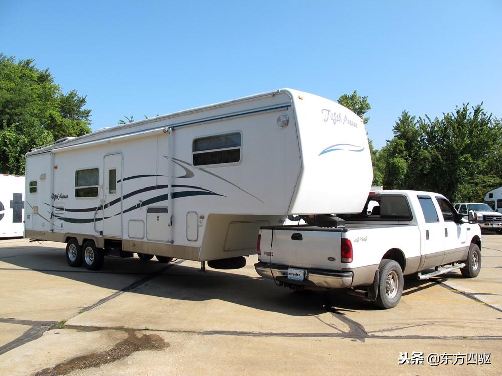 美式豪华拖挂房车,拖挂b型~~这玩意_懂车帝