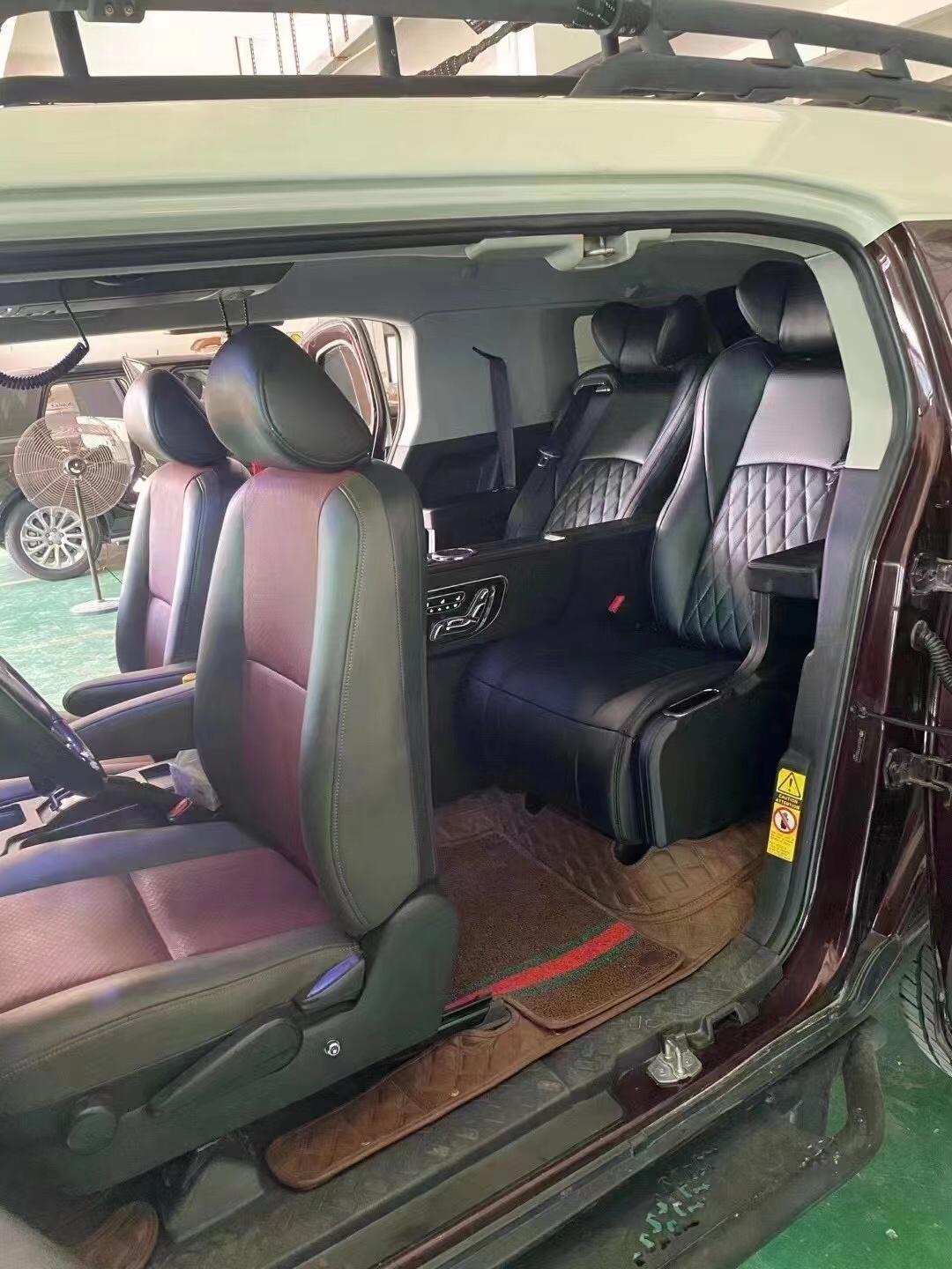 丰田fj航空座椅内饰升级改装完成