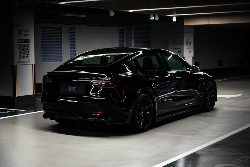 teslamodel3黑武士