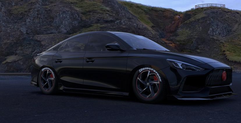 名爵5改装黑武士