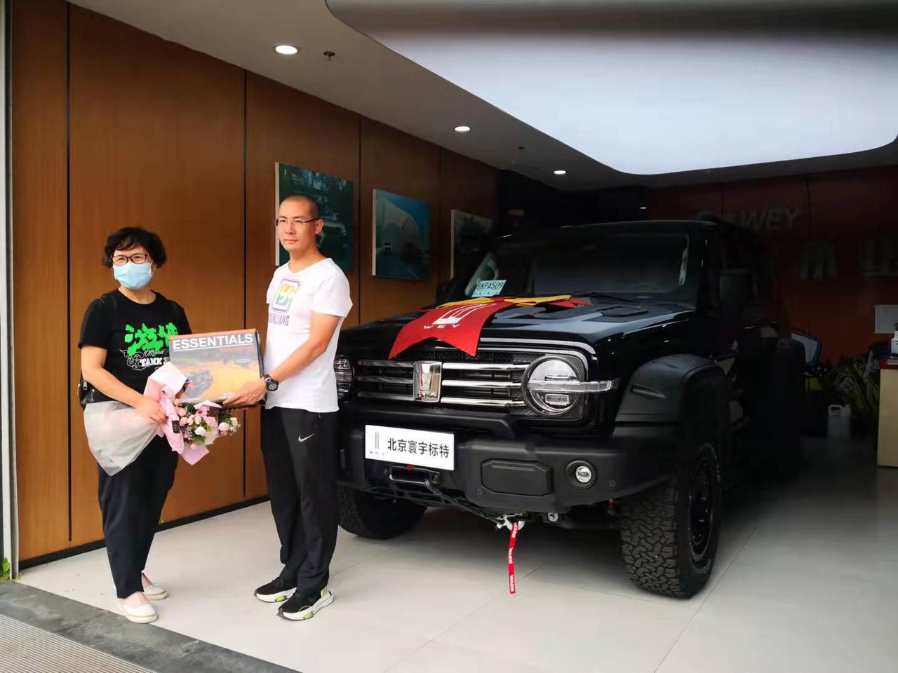 北京第一辆坦克300游侠提车来喽