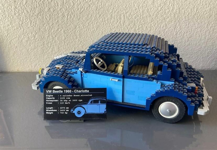 丑萌之神乐高10187大众甲壳虫