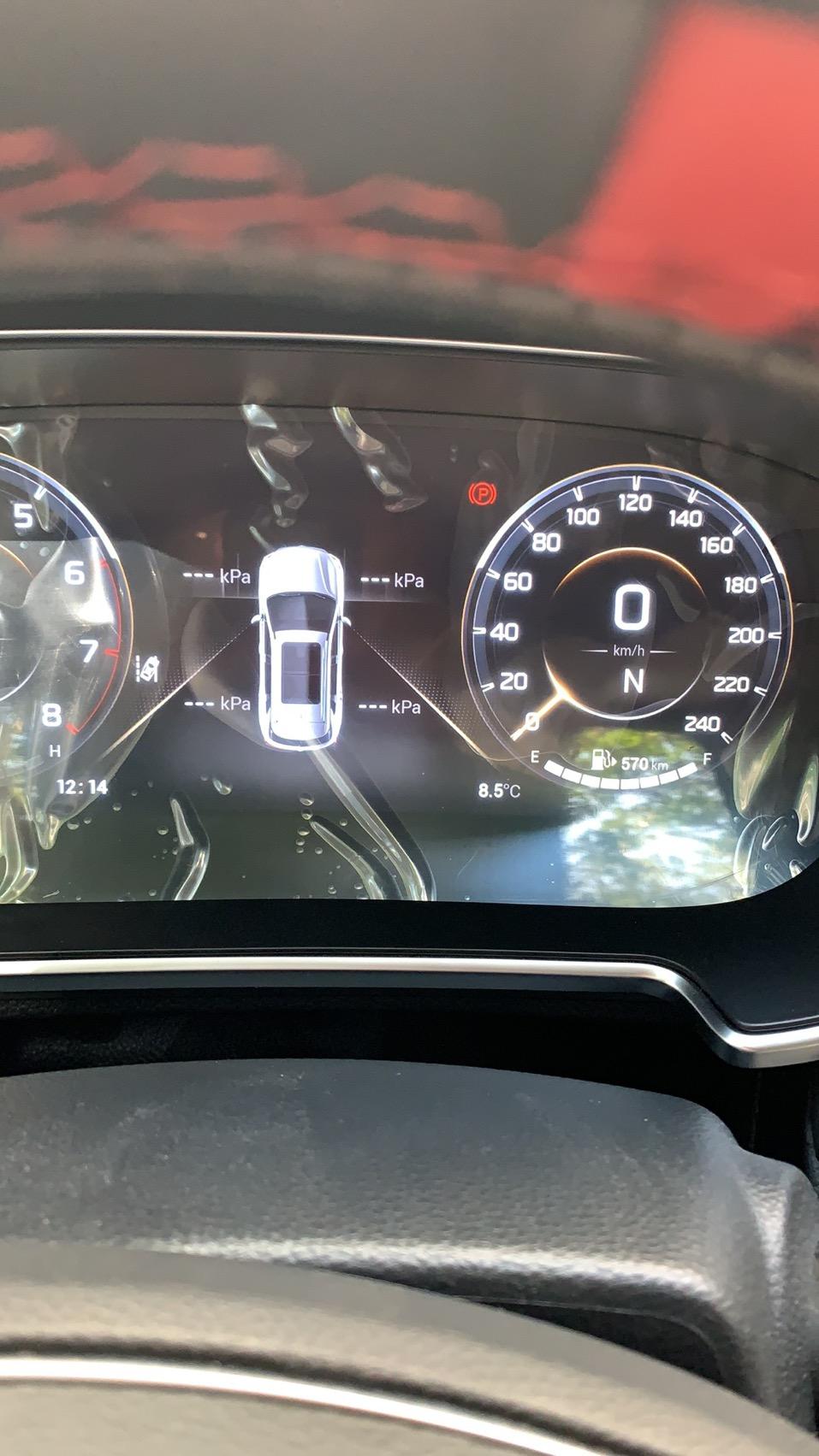 仪表盘有必要贴膜吗 这个胎压监测怎么不显示_传祺gs4 plus车友圈_懂