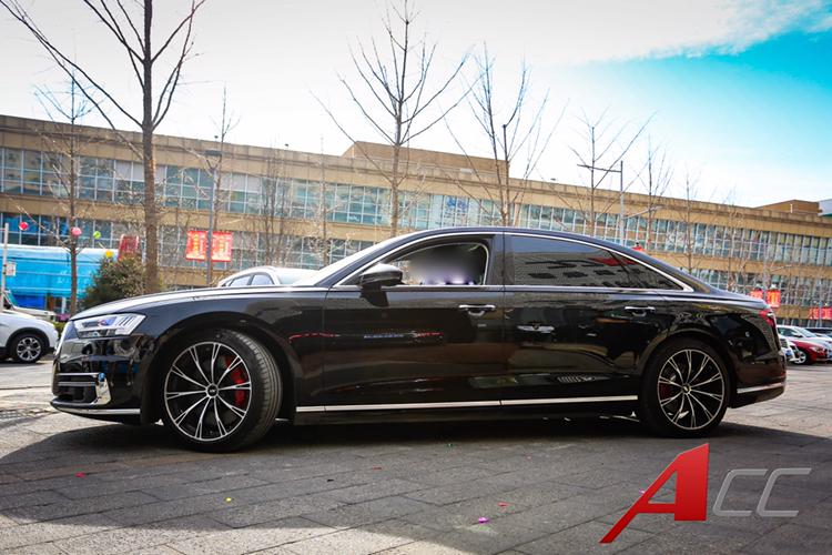 奥迪a8轮毂刹车改装案例