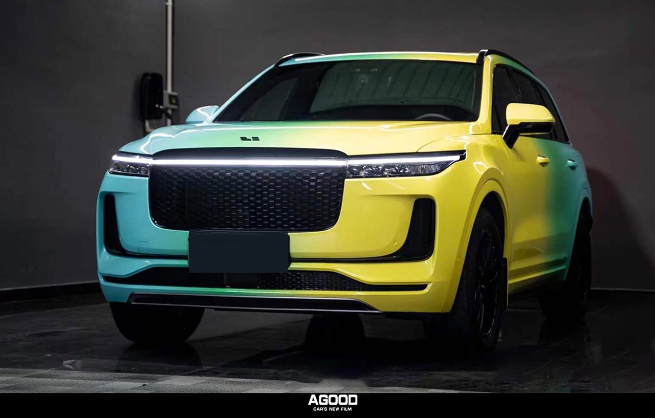 改色膜案例#agood阿古德汽车改色_理想one车友圈_懂车帝