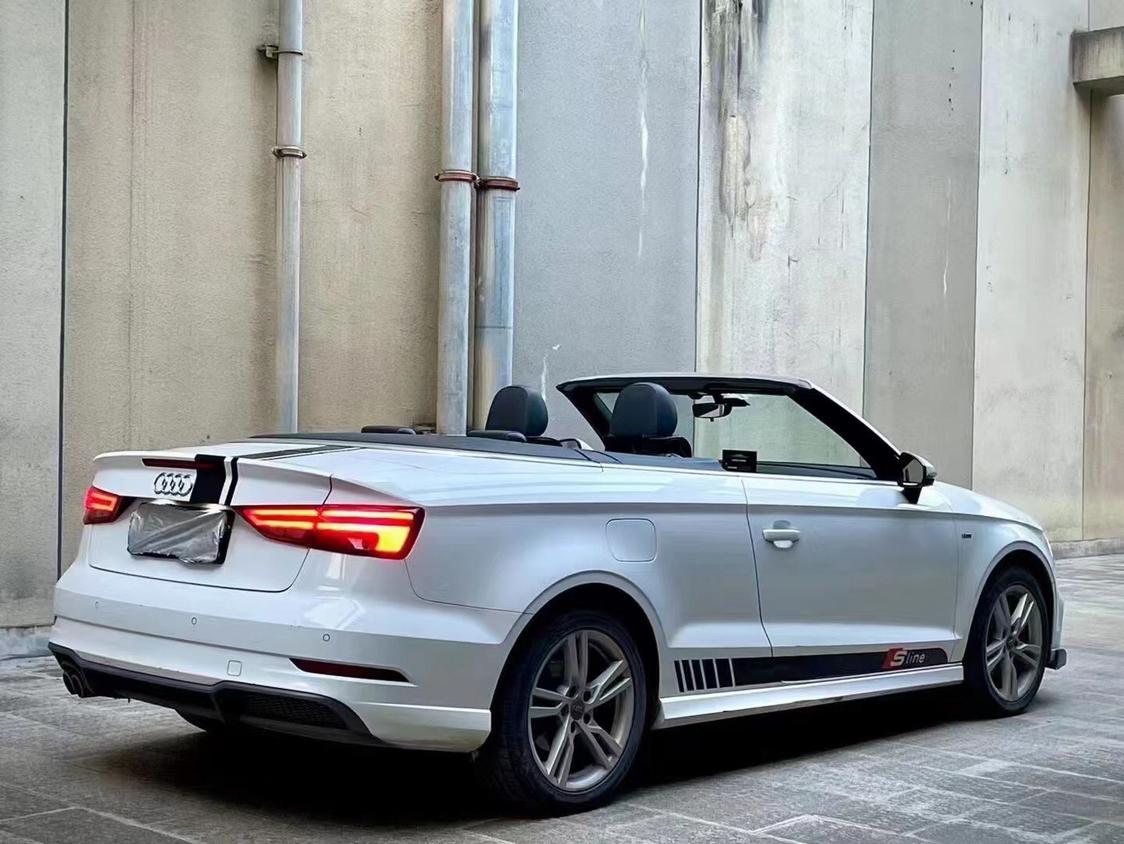 18年进口奥迪a3cabriolet敞篷 实表5.1w 两个