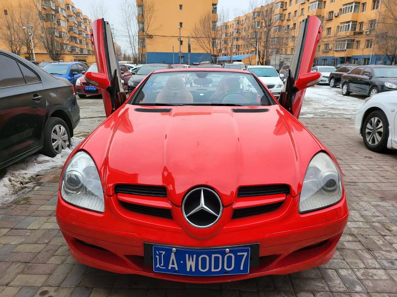 07奔驰敞篷剪刀门slk批发69