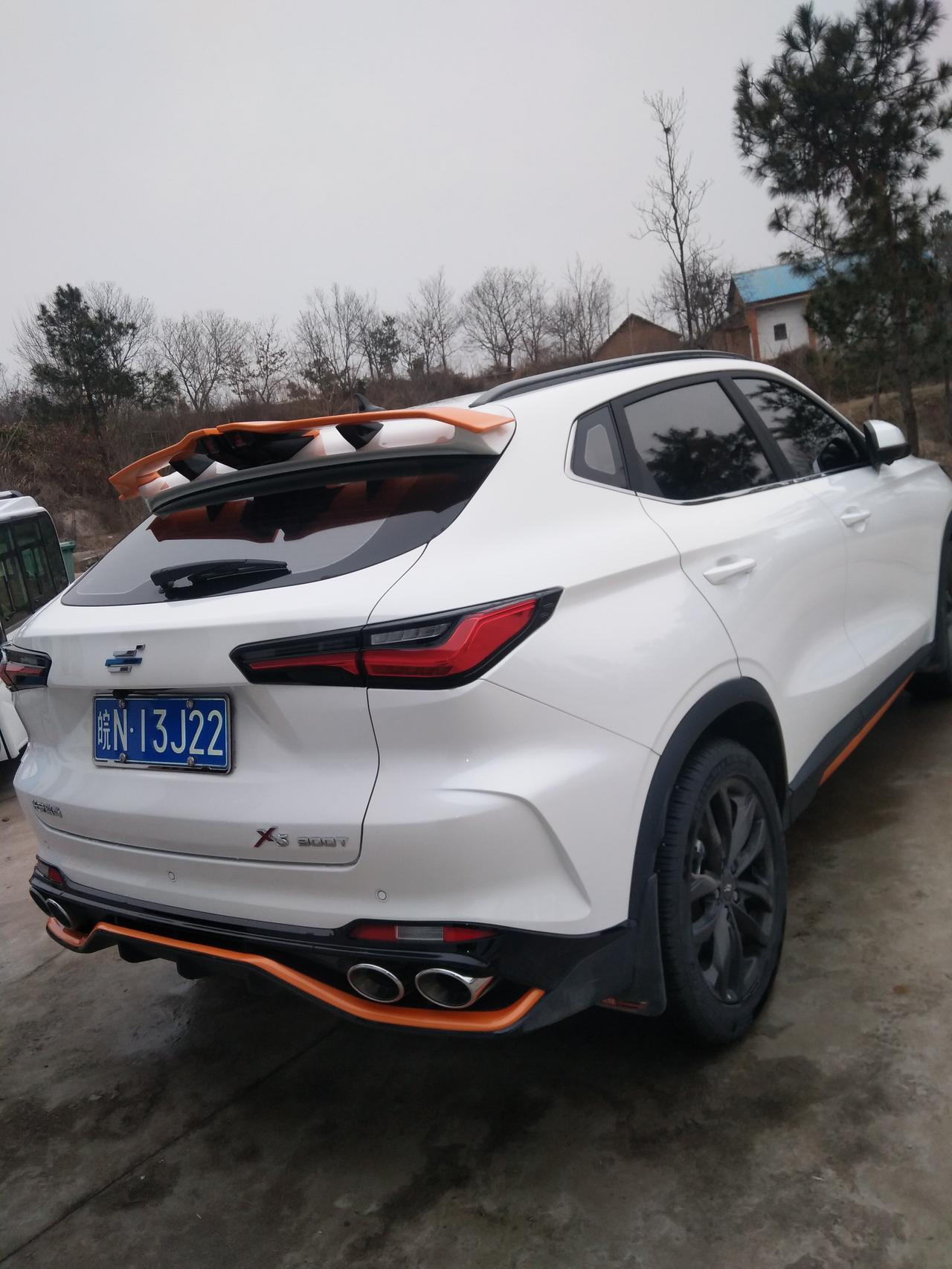 小五又被洗白白了_长安欧尚x5车友圈_固始飓风音速迷雾蓝_懂车帝