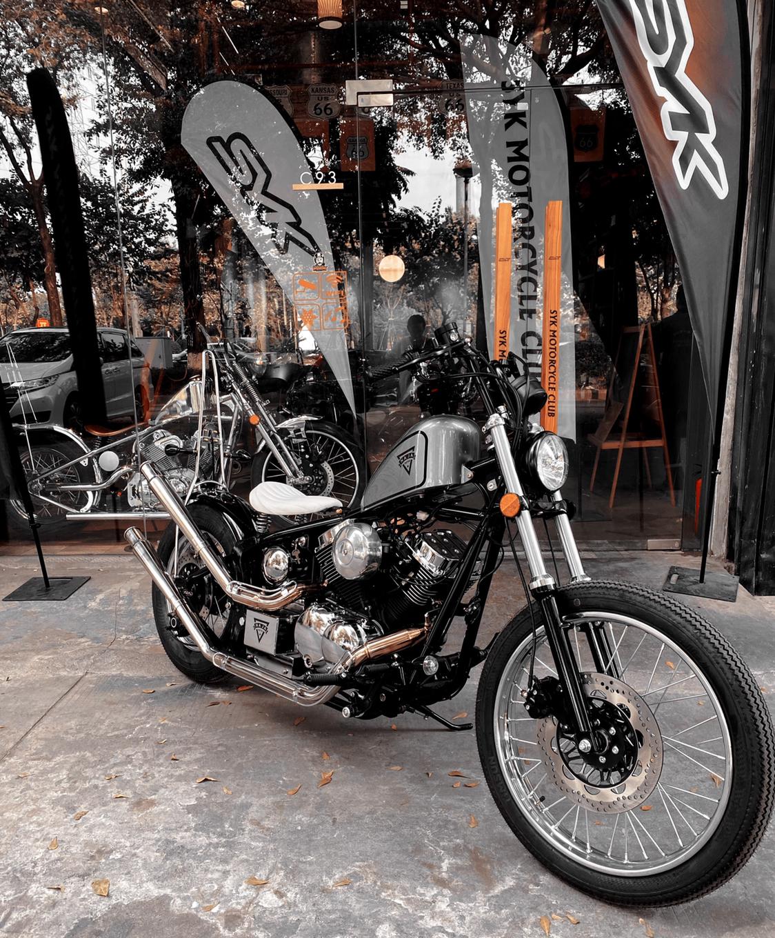 柴特娜迦v型双缸chopper