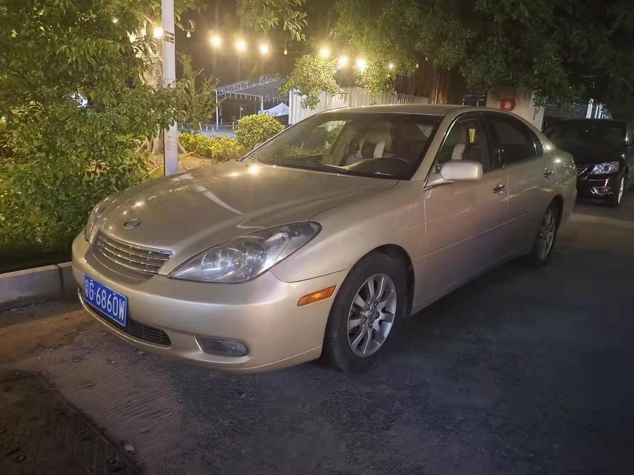 04年雷克萨斯es300,v6心脏,到手零投资,3.xx包过