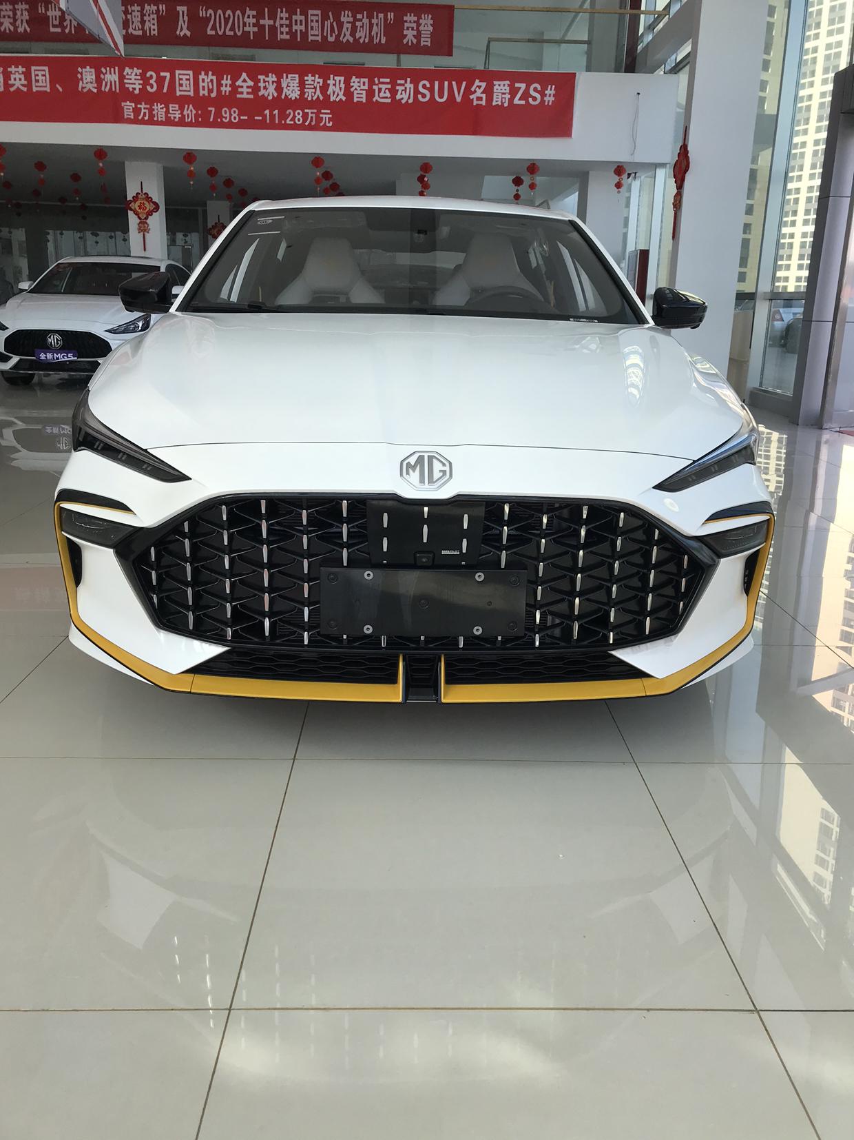 名爵6pro的雷霆灰