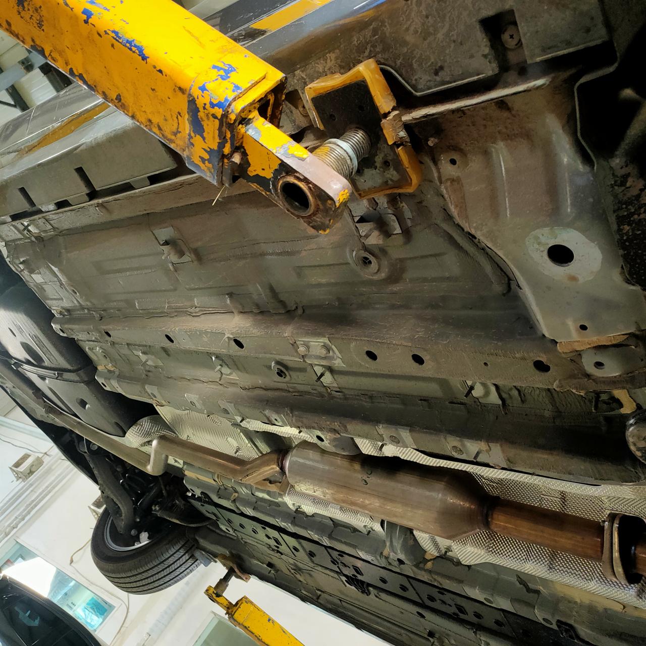 今天去做首保了,给大家看看底盘_锐程cc车友圈_懂车帝