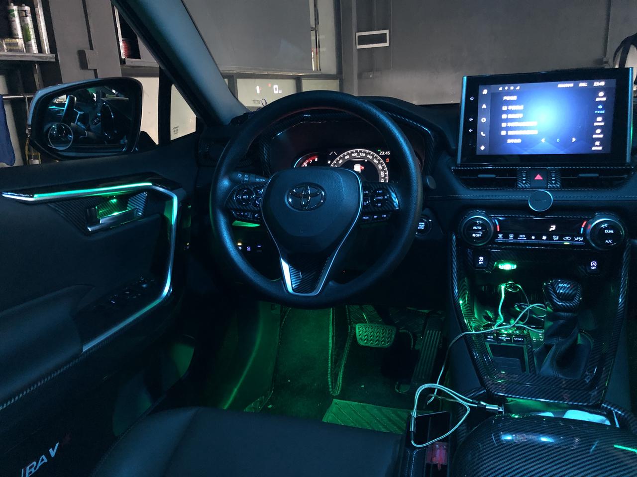 21款荣放rav4专用氛围灯加量版