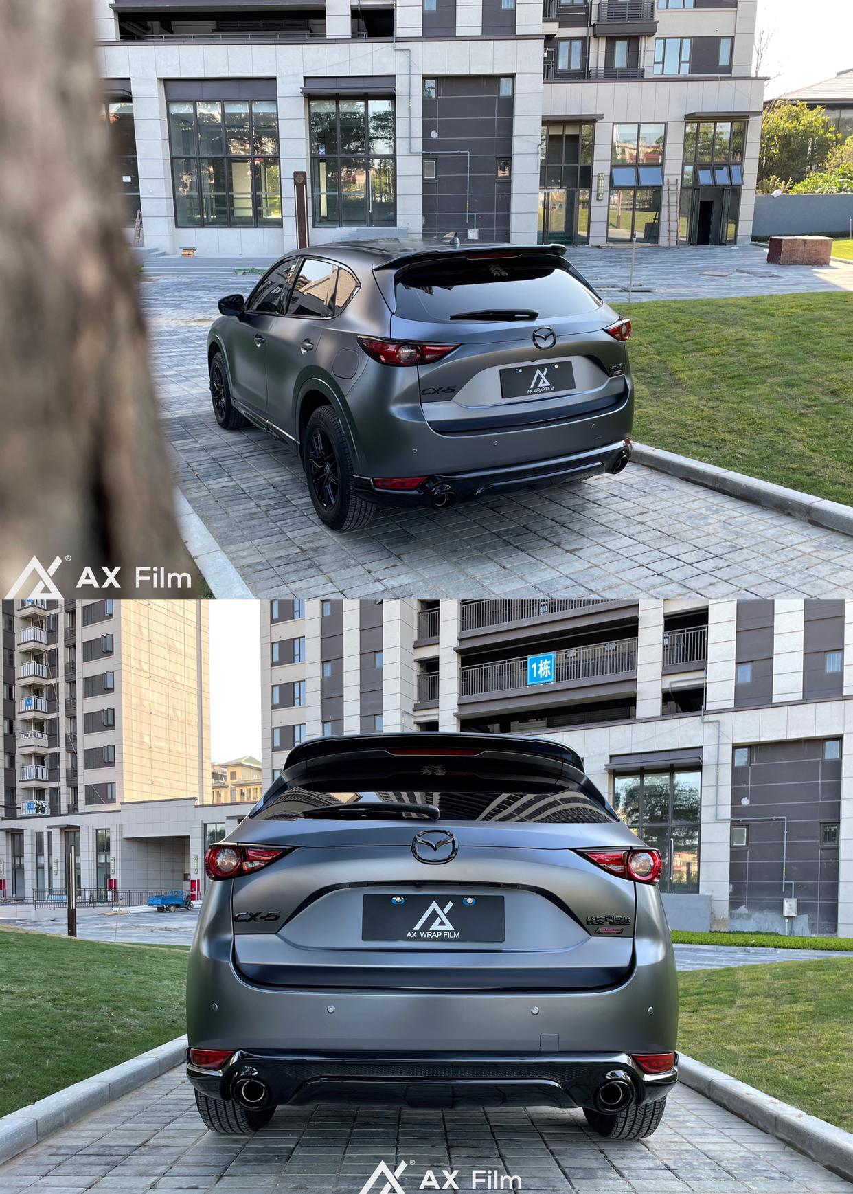 马自达cx5改色电光深空灰好看吗_马自达cx-5车友圈_懂车帝