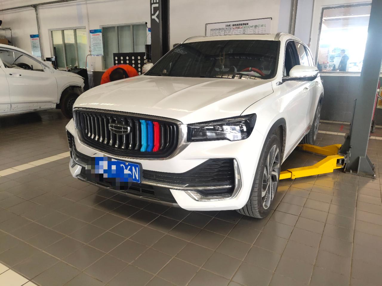 牡蛎白金属漆_星越l车友圈_吉利小郭_懂车帝