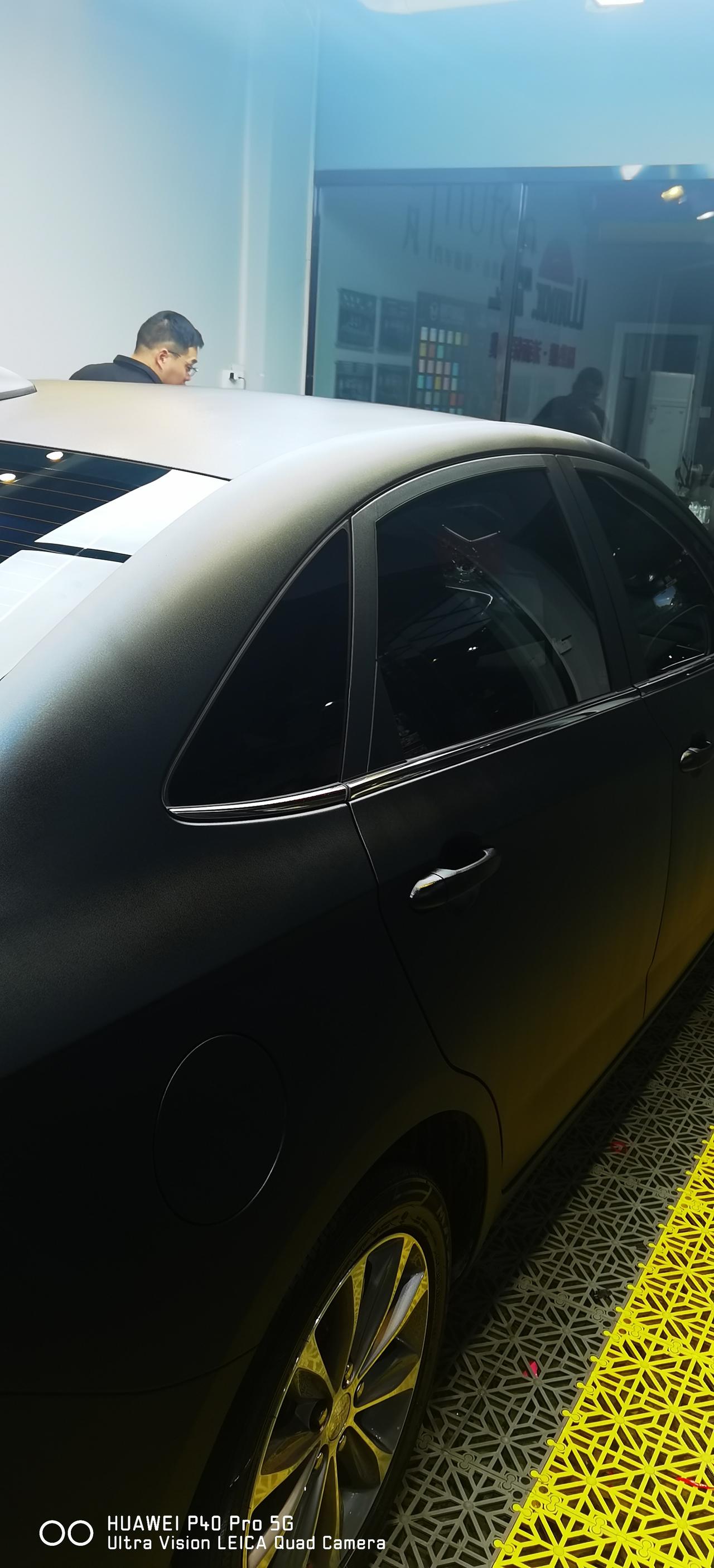 科鲁泽黑武士车膜