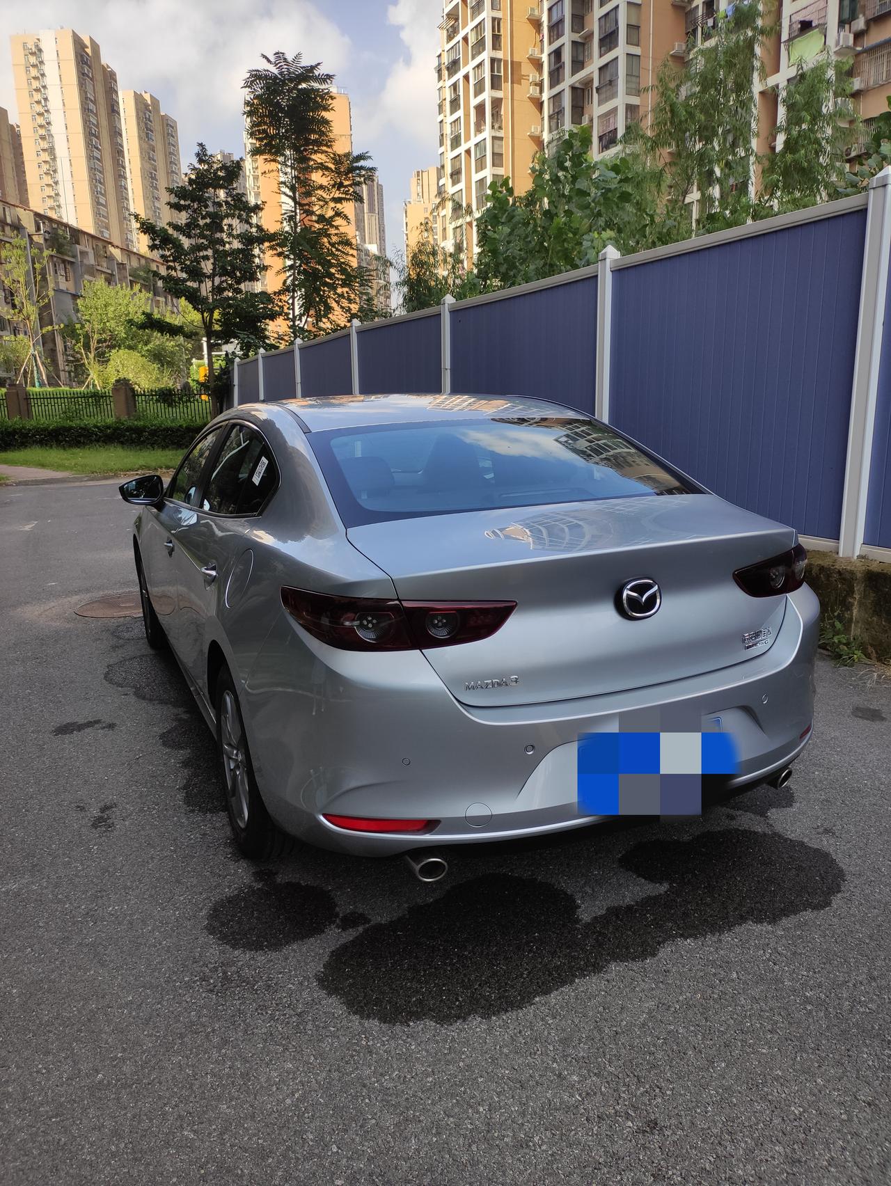 手动幻影银 洗个车打个蜡_马自达3 昂克赛拉车友圈_懂车帝