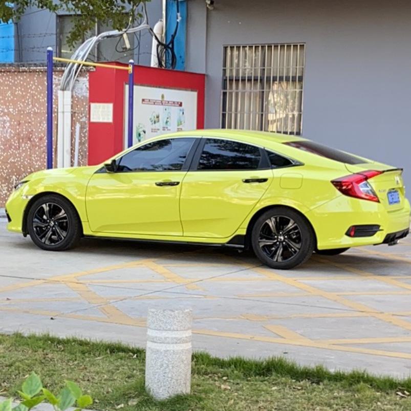 闪烈黄 好看_思域车友圈_ljm217_懂车帝