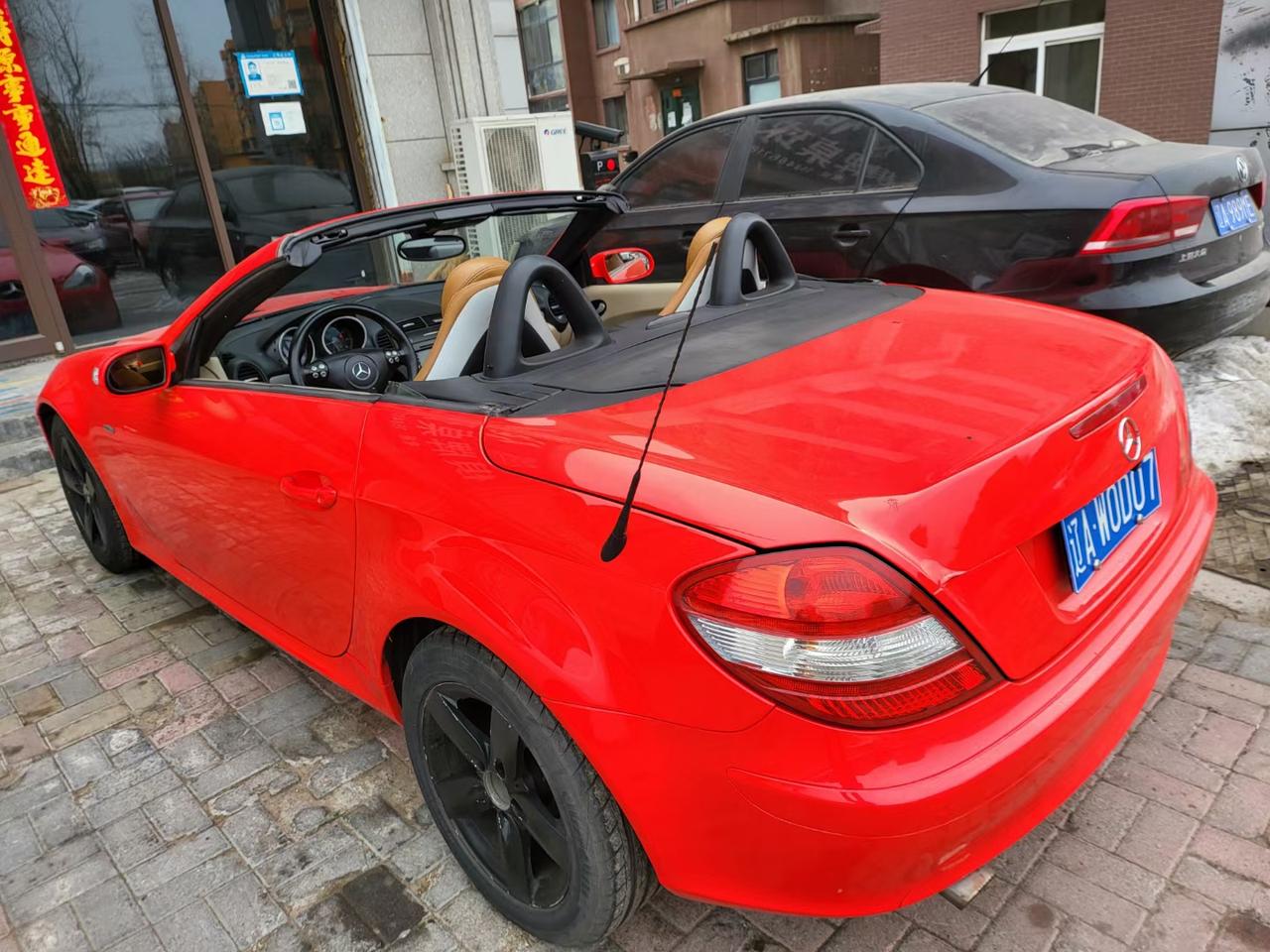 07奔驰敞篷剪刀门slk批发69