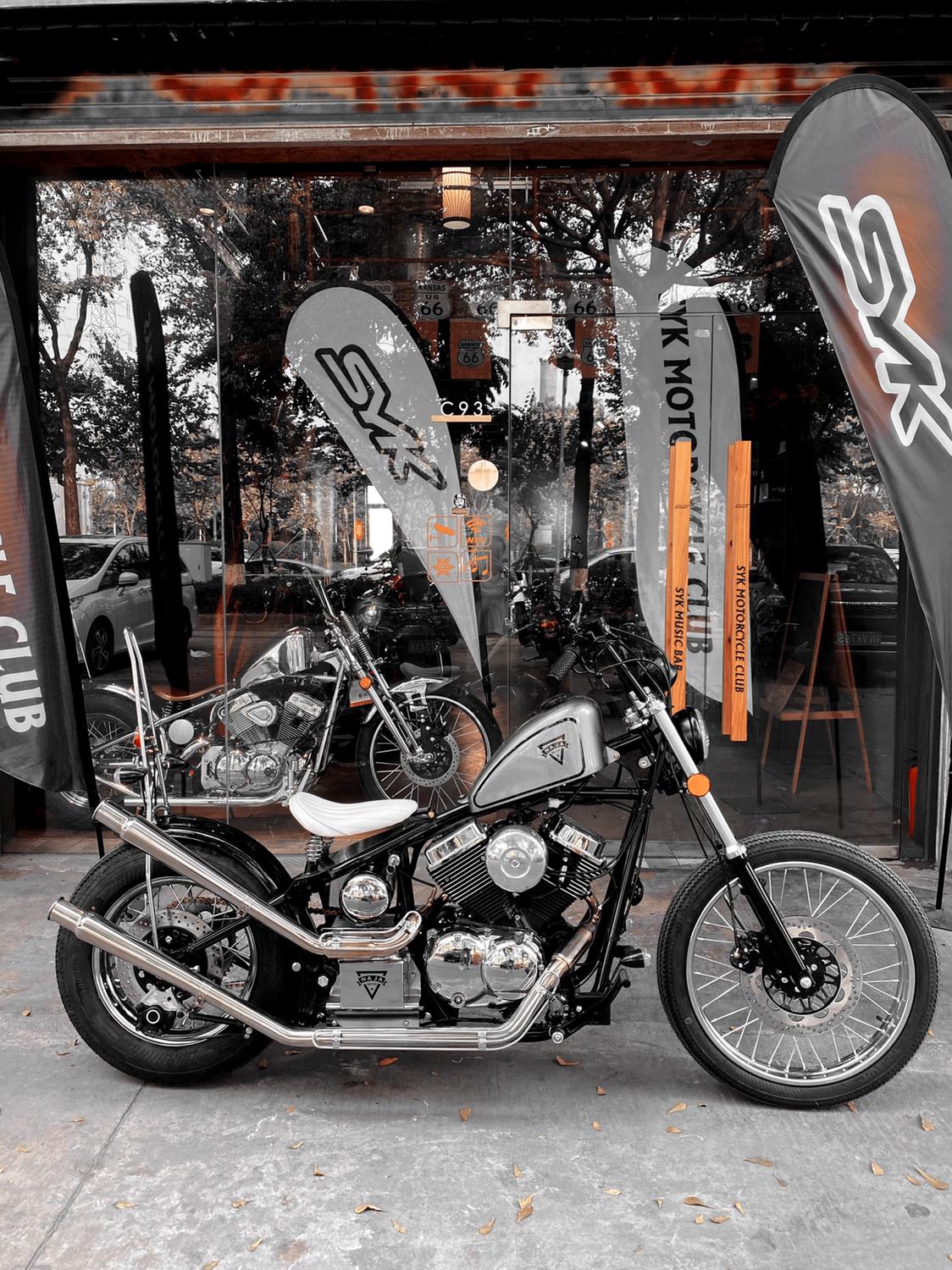 柴特娜迦v型双缸chopper