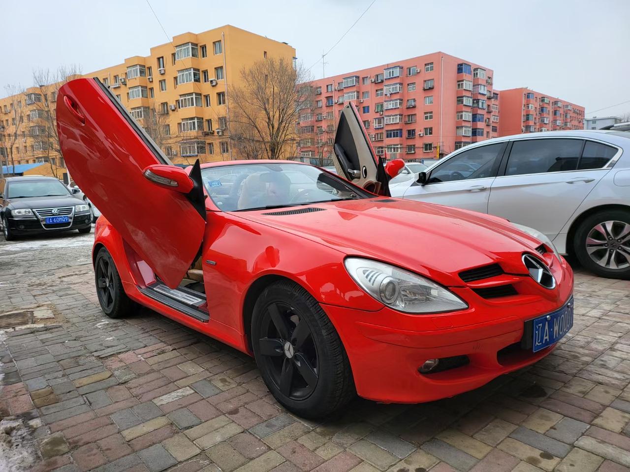 07奔驰敞篷剪刀门slk批发69