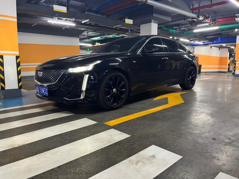 ct5熏黑轮毂,美翻_凯迪拉克ct5车友圈_懂车帝