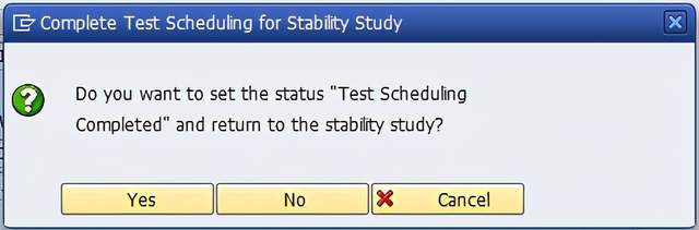 Stability Study with SAP Quality Management