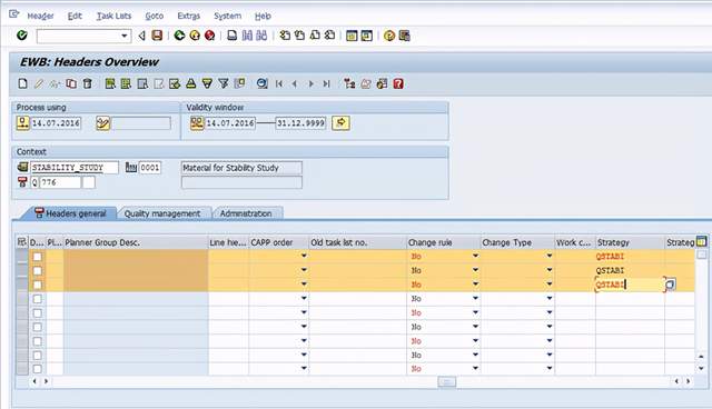 Stability Study with SAP Quality Management