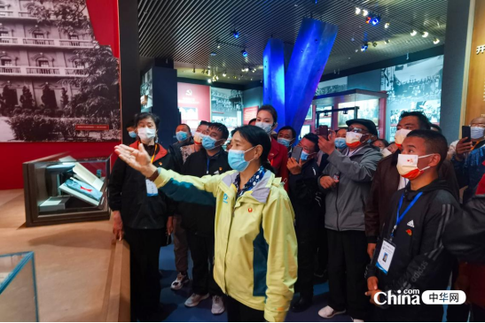 西藏基层干部赴京参观学习班第二期学员参观中国共产党历史展览馆