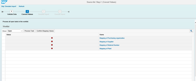 SAP S4HANA LTMC Practice - the first shot!