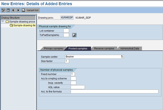 Physical Samples Management in SAP QM