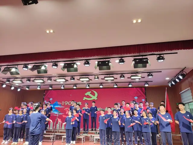 童心向党 红歌嘹亮|湘潭市三中举行“童心向党——唱支红歌给党听”合唱比赛