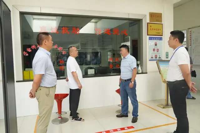 株洲市民政局到湘潭市救助管理站交流工作