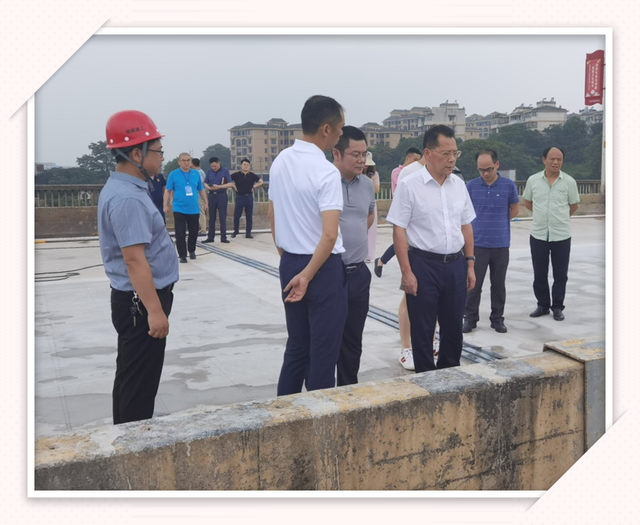高标准 严要求 保安全，李建华带队开展端午节前安全生产、防汛检查
