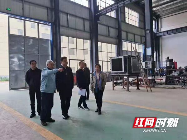 我为群众办实事丨天易经开区：深学促实干！党员干部下企业听民意解难题