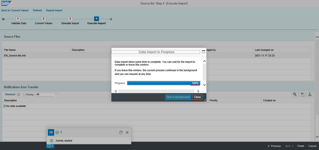 SAP S4HANA LTMC Practice - the first shot!