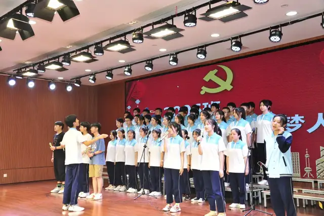 童心向党 红歌嘹亮|湘潭市三中举行“童心向党——唱支红歌给党听”合唱比赛