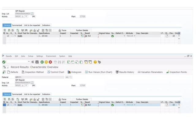 SAP QM 通過控制圖 (Control Chart) 的實現提升企業質量管理水平