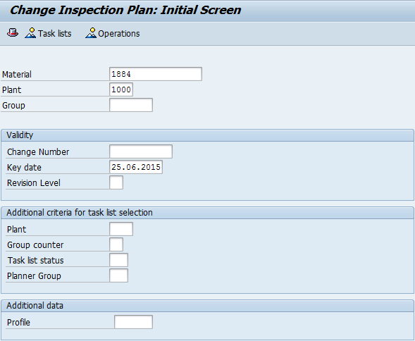 Control charts in SAP QM