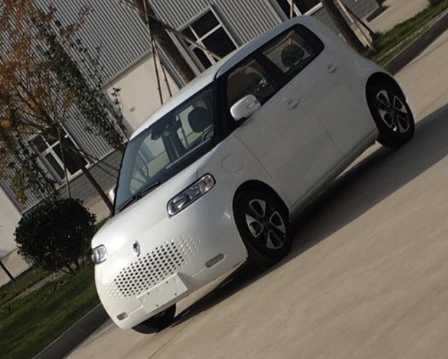 欧拉r2实车图曝光,综合续航超350km近日,长城欧拉r2实