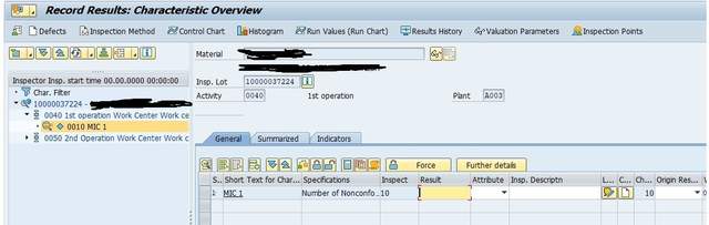 SAP QM Cost of Quality Inspection