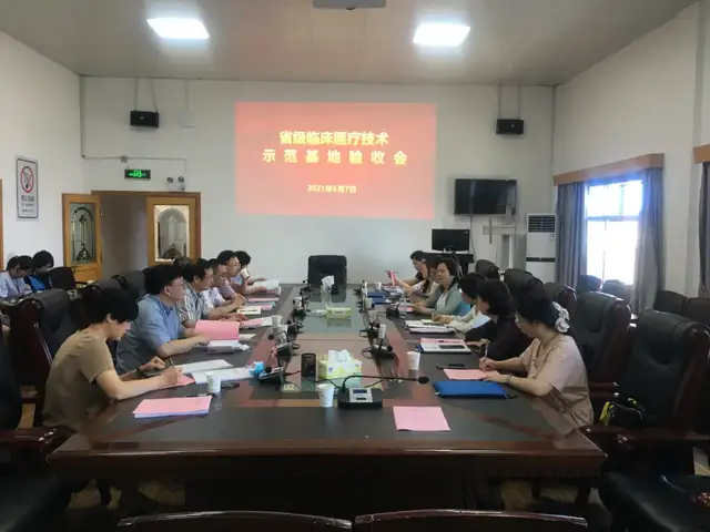 湘潭市中心医院两个省级临床医疗技术示范基地顺利通过省科技厅验收