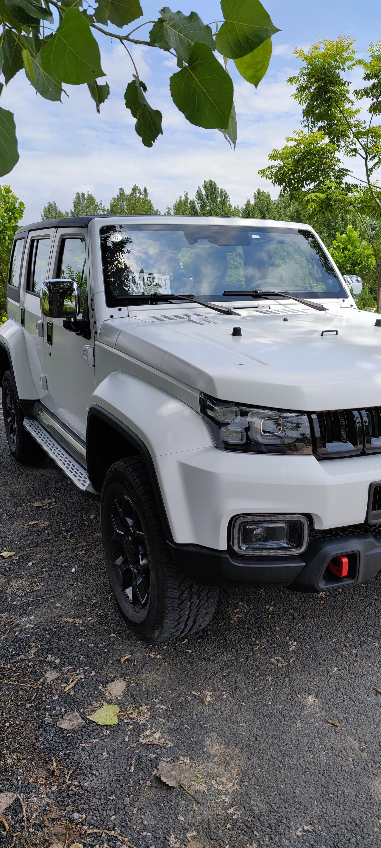 刀锋英雄柴油版提车啦_北京bj40车友圈_懂车帝