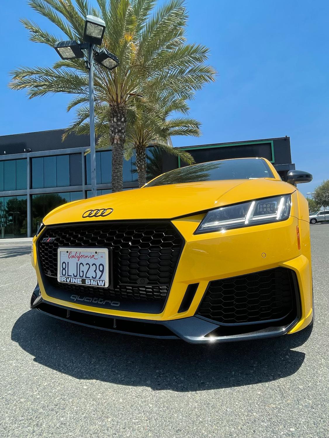 维加斯黄ttrs提车_奥迪tt rs车友圈_懂车帝