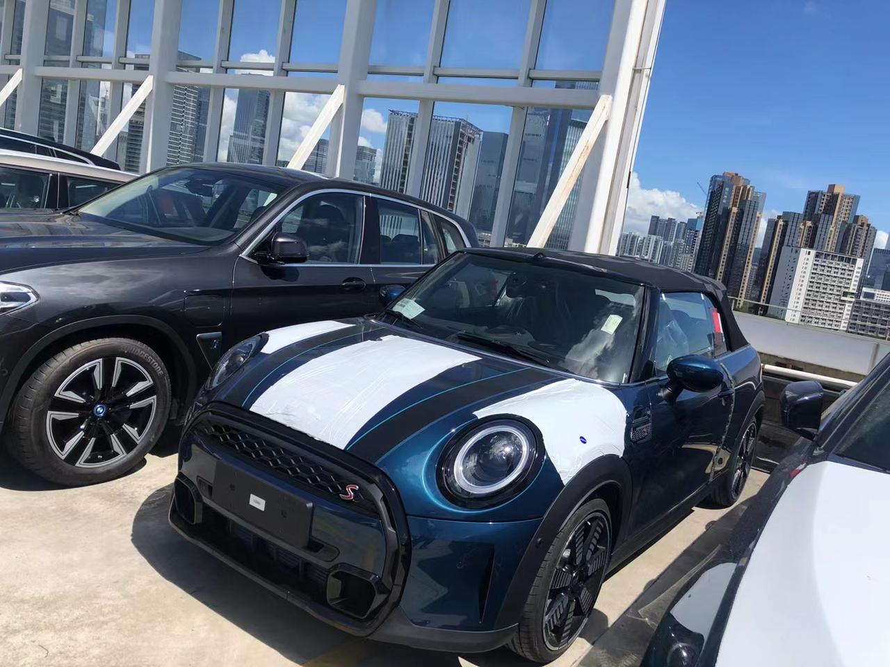 顶配敞篷拉古纳蓝 就一个字"帅_mini jcw车友圈_懂车帝