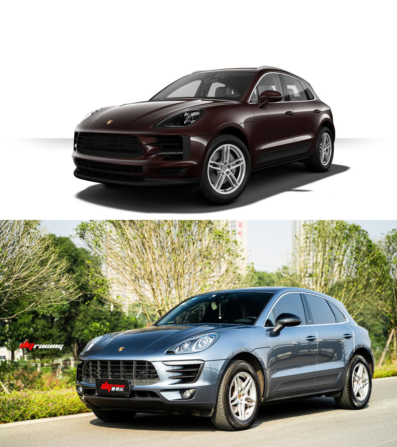 保时捷 macan s 拜伦湾蓝 是不是很少见的一个颜色 保