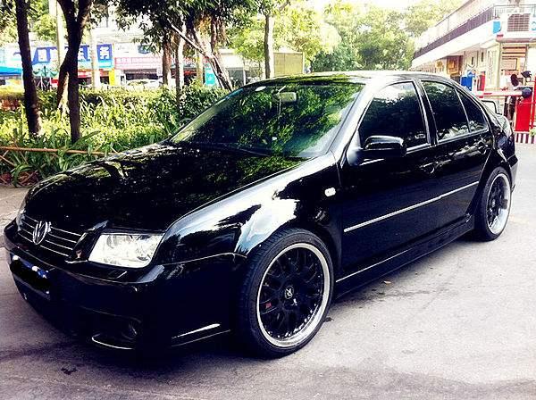 18款宝来改装案例黑武士