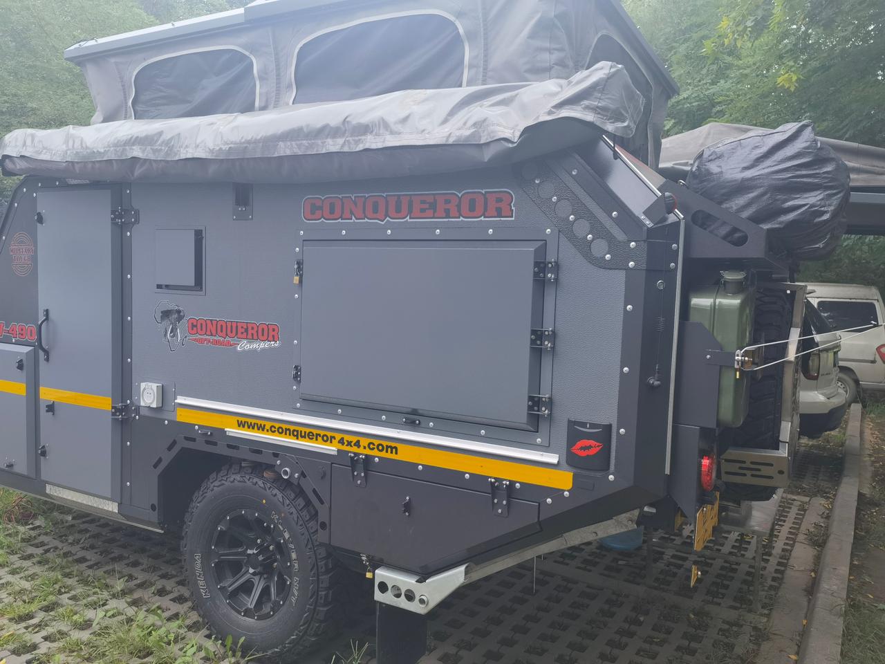 康派斯二手越野拖挂房车出售