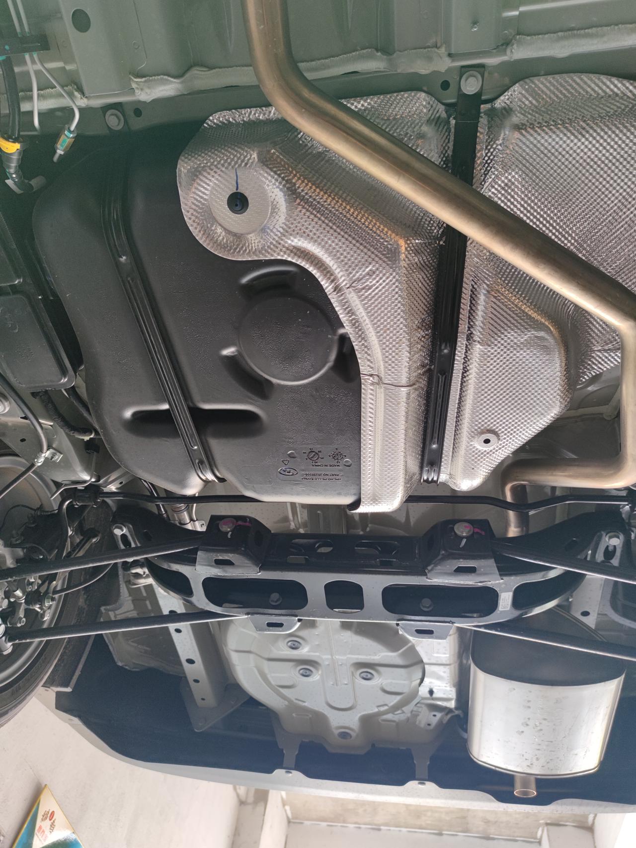 科鲁泽底盘空荡荡