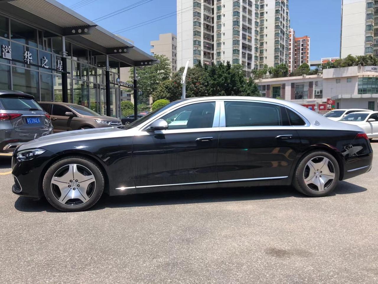 迈巴赫s480双色车衣实图